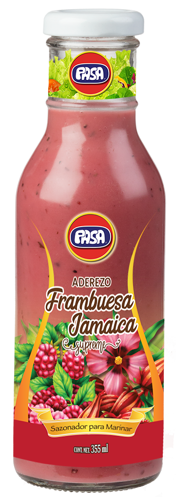 Aderezo Frambuesa Jamaica PASA