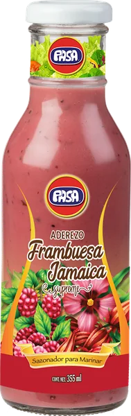 Aderezo Frambuesa Jamaica PASA